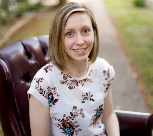 photo of a seated woman